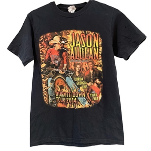 Burn It‎ Down Tour 2014 Men’s Black T Shirt size Small